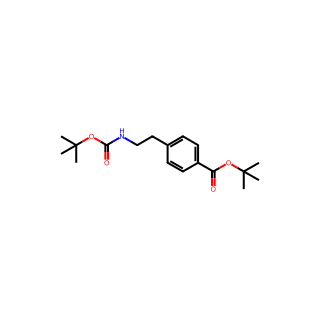 tert-Butyl 4-(2-((tert-butoxycarbonyl)amino)ethyl)benzoate