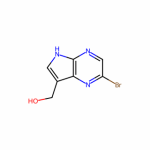 (2-Bromo-5H-pyrrolo[2,3-b]pyrazin-7-yl)methanol