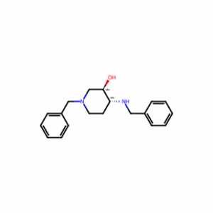 (3R,4R)-1-benzyl-4-(benzylamino)piperidin-3-ol
