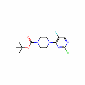 tert-Butyl 4-(2-chloro-5-fluoropyrimidin-4-yl)piperazine-1-carboxylate