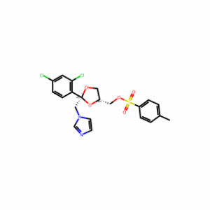 (cis-2-((1H-Imidazol-1-yl)methyl)-2-(2,4-dichlorophenyl)-1,3-dioxolan-4-yl)methyl 4-methylbenzenesulfonate