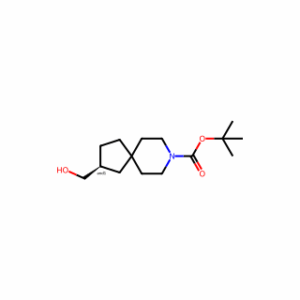 tert-butyl 2-(hydroxymethyl)-8-azaspiro[4.5]decane-8-carboxylate