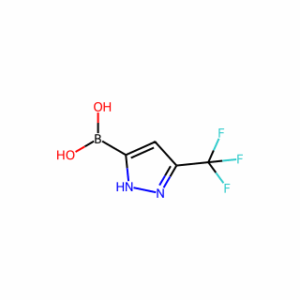 (3-(trifluoromethyl)-1H-pyrazol-5-yl)boronic acid