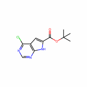 tert-Butyl 4-chloro-7H-pyrrolo[2,3-d]pyrimidine-6-carboxylate