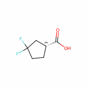 (R)-3,3-Difluorocyclopentanecarboxylic Acid