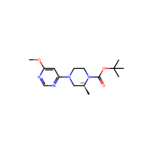 tert-Butyl 4-(6-methoxypyrimidin-4-yl)-2-methylpiperazine-1-carboxylate