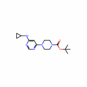 tert-Butyl 4-(6-(cyclopropylamino)pyrimidin-4-yl)piperazine-1-carboxylate