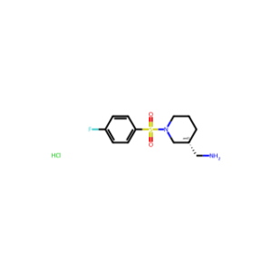 (1-((4-Fluorophenyl)sulfonyl)piperidin-3-yl)methanamine hydrochloride