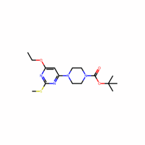 tert-Butyl 4-(6-ethoxy-2-(methylthio)pyrimidin-4-yl)piperazine-1-carboxylate