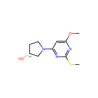 (R)-1-(6-Methoxy-2-(methylthio)pyrimidin-4-yl)pyrrolidin-3-ol