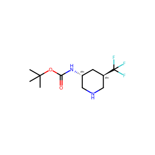 trans-3-(Boc-amino)-5-(trifluormethyl)piperidine