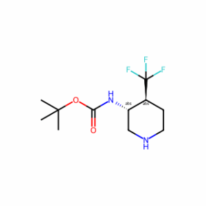tert-Butyl ((3R,4S)-4-(trifluoromethyl)piperidin-3-yl)carbamate