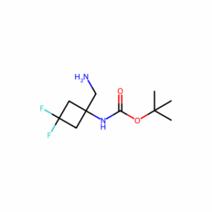 tert-butyl N-[1-(aminomethyl)-3,3-difluorocyclobutyl]carbamate
