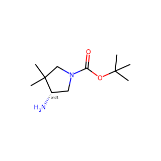 tert-butyl 4-amino-3,3-dimethylpyrrolidine-1-carboxylate