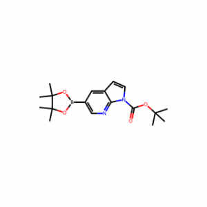 tert-butyl 5-(4,4,5,5-tetramethyl-1,3,2-dioxaborolan-2-yl)-1H-pyrrolo[2,3-b]pyridine-1-carboxylate