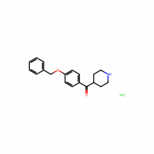 (4-Benzyloxy-phenyl)-piperidin-4-yl-methanone hydrochloride