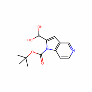 (1-(tert-Butoxycarbonyl)-1H-pyrrolo[3,2-c]pyridin-2-yl)boronic acid