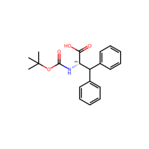 (S)-2-((tert-Butoxycarbonyl)amino)-3,3-diphenylpropanoic acid