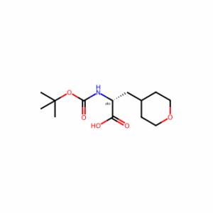 (R)-2-((tert-Butoxycarbonyl)amino)-3-(tetrahydro-2H-pyran-4-yl)propanoic acid
