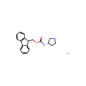 (S)-(9H-Fluoren-9-yl)methyl pyrrolidin-3-ylcarbamate hydrochloride