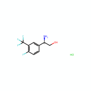 (R)-2-Amino-2-(4-fluoro-3-(trifluoromethyl)phenyl)ethanol hydrochloride