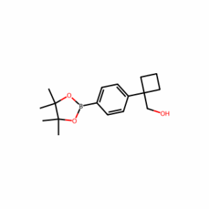 (1-(4-(4,4,5,5-Tetramethyl-1,3,2-dioxaborolan-2-yl)phenyl)cyclobutyl)methanol