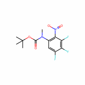 TERT-BUTYL METHYL(3,4,5-TRIFLUORO-2-NITROPHENYL)CARBAMATE