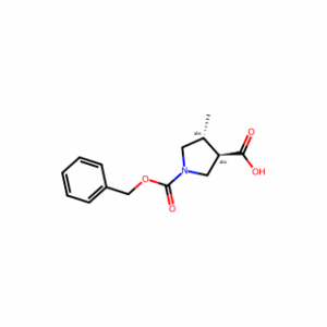 trans-1-[(Benzyloxy)carbonyl]-4-methylpyrrolidine-3-carboxylic acid