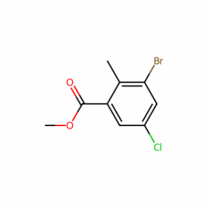 Methyl 3-bromo-5-chloro-2-methylbenzoate