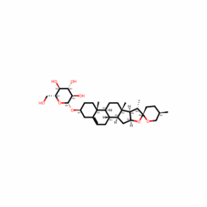 (3β,25R)-Spirost-5-en-3-yl β-D-glucopyranoside