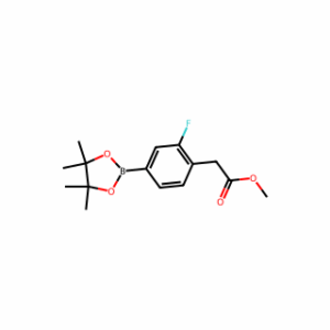 METHYL 2-(2-FLUORO-4-(4,4,5,5-TETRAMETHYL-1,3,2-DIOXABOROLAN-2-YL)PHENYL)ACETATE