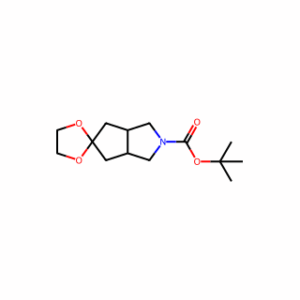 Spiro[cyclopenta[c]pyrrole-5(1H),2′-[1,3]dioxolane]-2(3H)-carboxylic acid
