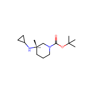 tert-Butyl 3-(cyclopropylamino)-3-methylpiperidine-1-carboxylate