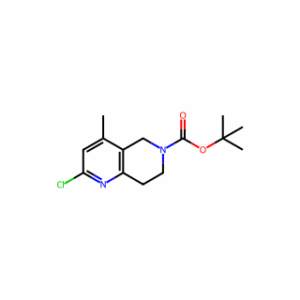 Tert-Butyl 2-Chloro-4-Methyl-7,8-Dihydro-1,6-Naphthyridine-6(5H)-Carboxylate
