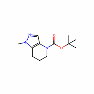 tert-Butyl 1-methyl-1,5,6,7-tetrahydro-4H-pyrazolo[4,3-b]pyridine-4-carboxylate