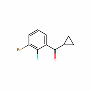 (3-Bromo-2-fluorophenyl)cyclopropylmethanone