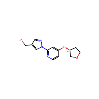 (1-(4-((TETRAHYDROFURAN-3-YL)OXY)PYRIDIN-2-YL)-1H-PYRAZOL-4-YL)METHANOL