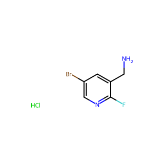 (5-Bromo-2-fluoropyridin-3-yl)methanamine hydrochloride