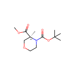 (S)-4-TERT-BUTYL 3-METHYL 3-METHYLMORPHOLINE-3,4-DICARBOXYLATE
