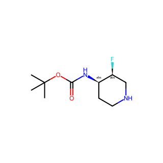 Tert-Butyl ((3S,4R)-3-fluoropiperidin-4-yl)carbamate