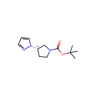 TERT-BUTYL 3-(1H-PYRAZOL-1-YL)PYRROLIDINE-1-CARBOXYLATE