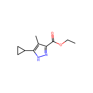 Ethyl 5-cyclopropyl-4-methyl-1H-pyrazole-3-carboxylate