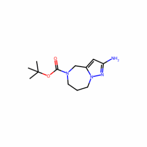 tert-butyl 2-amino-4,6,7,8-tetrahydropyrazolo[1,5-a][1,4]diazepine-5-carboxylate