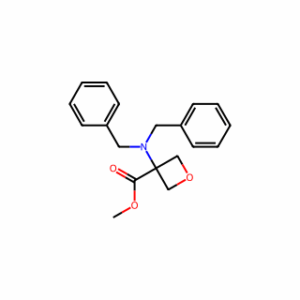 methyl 3-(dibenzylamino)oxetane-3-carboxylate