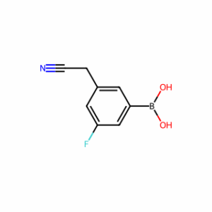 (3-(Cyanomethyl)-5-fluorophenyl)boronic acid