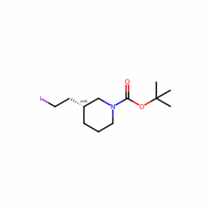 tert-Butyl 3-(2-iodoethyl)piperidine-1-carboxylate