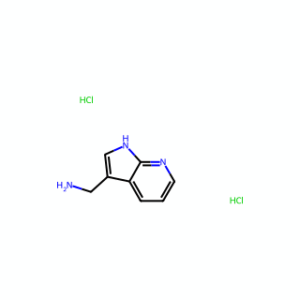 (1H-Pyrrolo[2,3-b]pyridin-3-yl)methanamine dihydrochloride