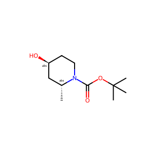 (2R,4S)-rel-tert-Butyl 4-hydroxy-2-methylpiperidine-1-carboxylate