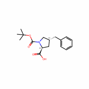 (2S,4R)-4-Benzyl-1-(tert-butoxycarbonyl)pyrrolidine-2-carboxylic acid