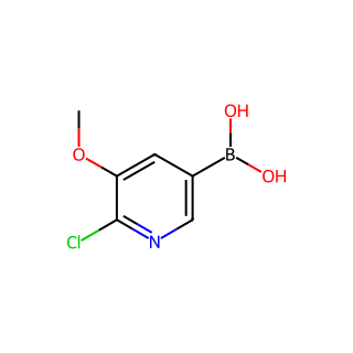 (6-chloro-5-methoxypyridin-3-yl)boronic acid